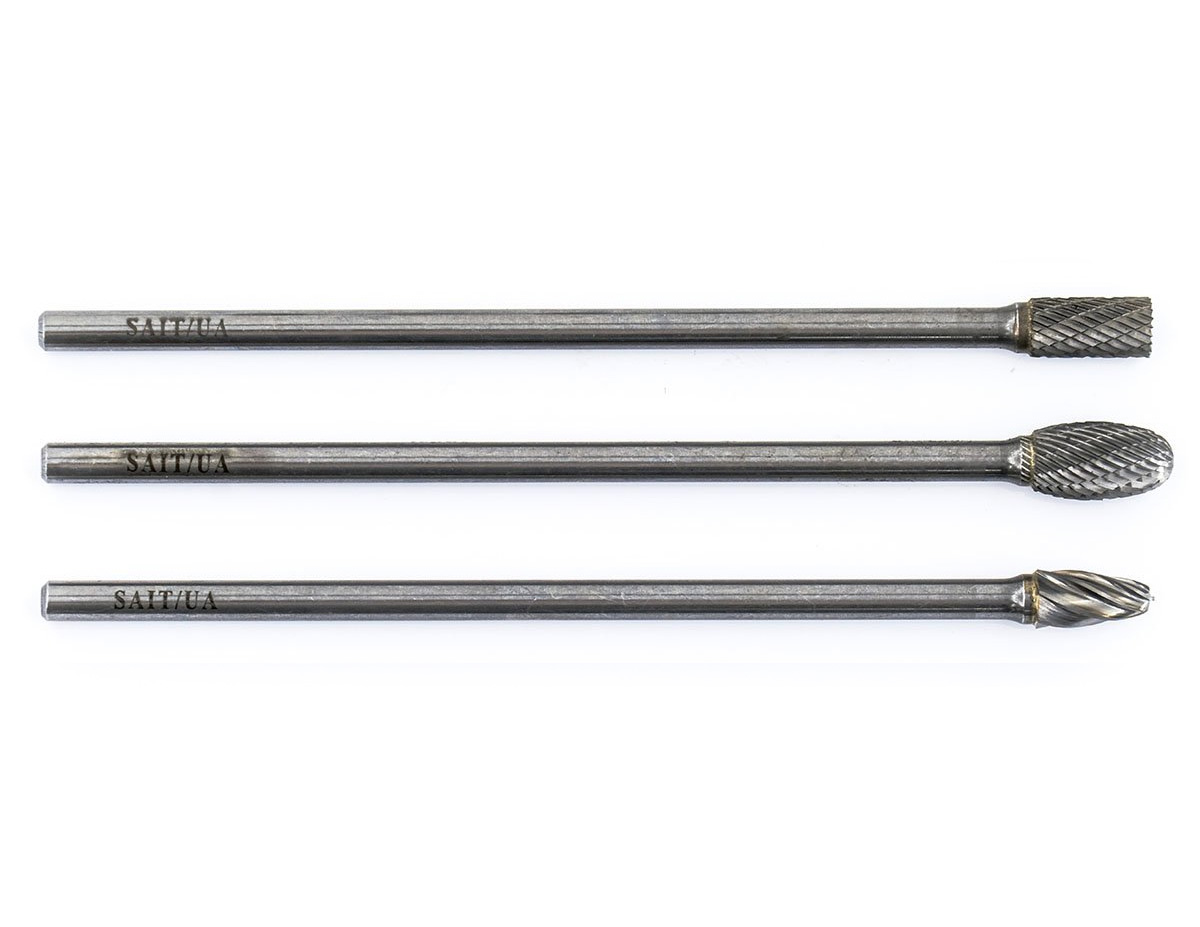 Picture of United Abrasives 45655 Carb Bur SF5L6 DC 1/2 X 1 Double Cut Carbide